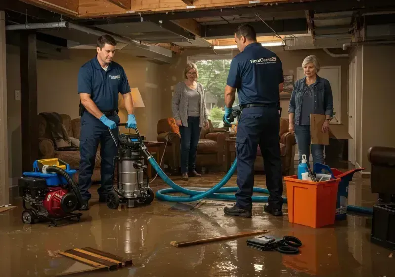 Basement Water Extraction and Removal Techniques process in Denison, TX